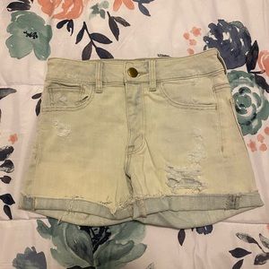 American Eagle High-Rise Jean Shorts